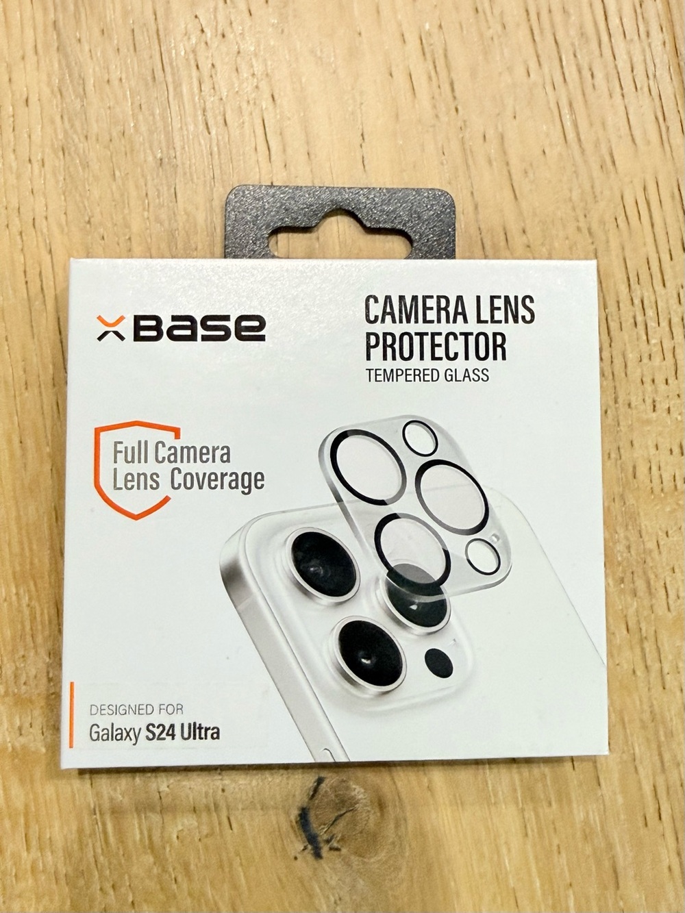 New sealed XBase Samsung Galaxy S24 Ultra Camera Lens Protector tempered glass